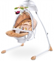 Электрокачели Caretero Bugies Beige